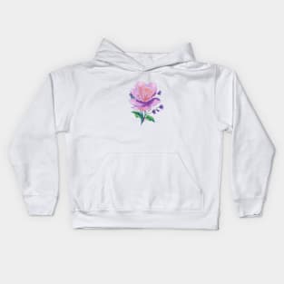 Beautiful Botanical Flower Kids Hoodie